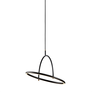 Halo Design Tilt Kronleuchter Ø40 Schwarz