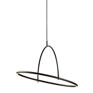 Halo Design Tilt Kronleuchter Ø60 Schwarz