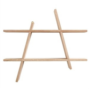 Andersen Furniture A-Shelf Regal Groß 78x12x67 Geölte Natureiche