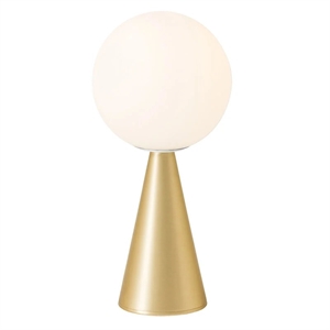 FontanaArte Bilia Mini Tischlampe Messing
