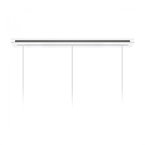 Foscarini Multiple Linear Baldachin 135 cm Weiß