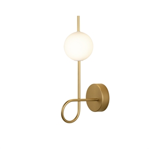 Estiluz Loop Wandlampe Gold