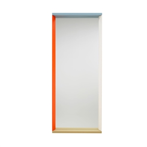 Vitra Color Frame Spiegel Groß Blau/ Orange