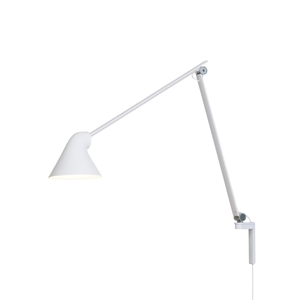 Louis Poulsen NJP Wandlampe Langer Arm 3000K Weiß