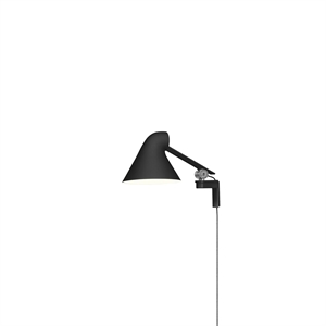 Louis Poulsen NJP Wandlampe Kurzer Arm 3000K Schwarz