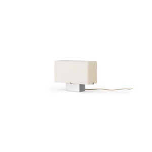 Audo Nonna Tischlampe H24 Gebürstet Aluminium/ Sand