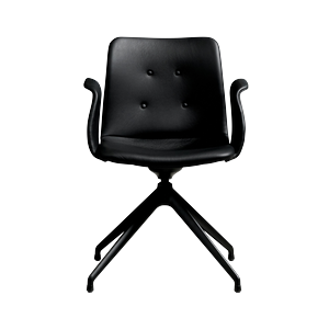 Bent Hansen Primum 4-Star Esszimmerstuhl Schwarz/ Zenso 3 207
