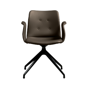 Bent Hansen Primum 4-Star Esszimmerstuhl mit Drehgelenk Schwarz/ Zenso 3 230