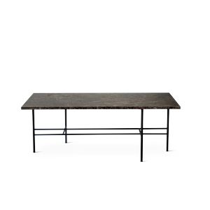 Bent Hansen Metro 108 Couchtisch Emperador Marmor/Dunkelbraun