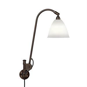 Bestlite BL6 Wandleuchte Schwarzes Messing & Porzellan