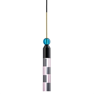 Design By Us Carnival Pendel Nr. 4 Pink/Grau/Schwarz/Blau