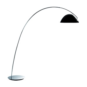 Estiluz Pluma Stehlampe Schwarz