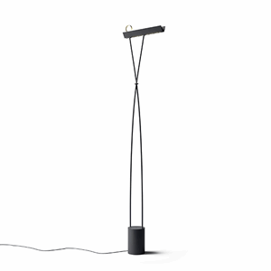 Estiluz Leo Stehlampe Schwarz
