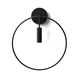 Estiluz Revolta Wandleuchte Schwarz