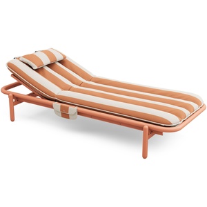 Fatboy Sunbun Daybed Terracotta/Streifen Orange