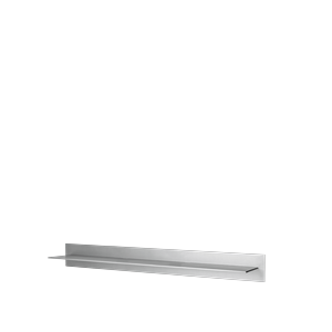 Ferm Living Lager Einzelwandregal 85 Aluminium