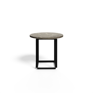 New Works Florence Couchtisch Ø50 Grau Pig Du Marais Marmor