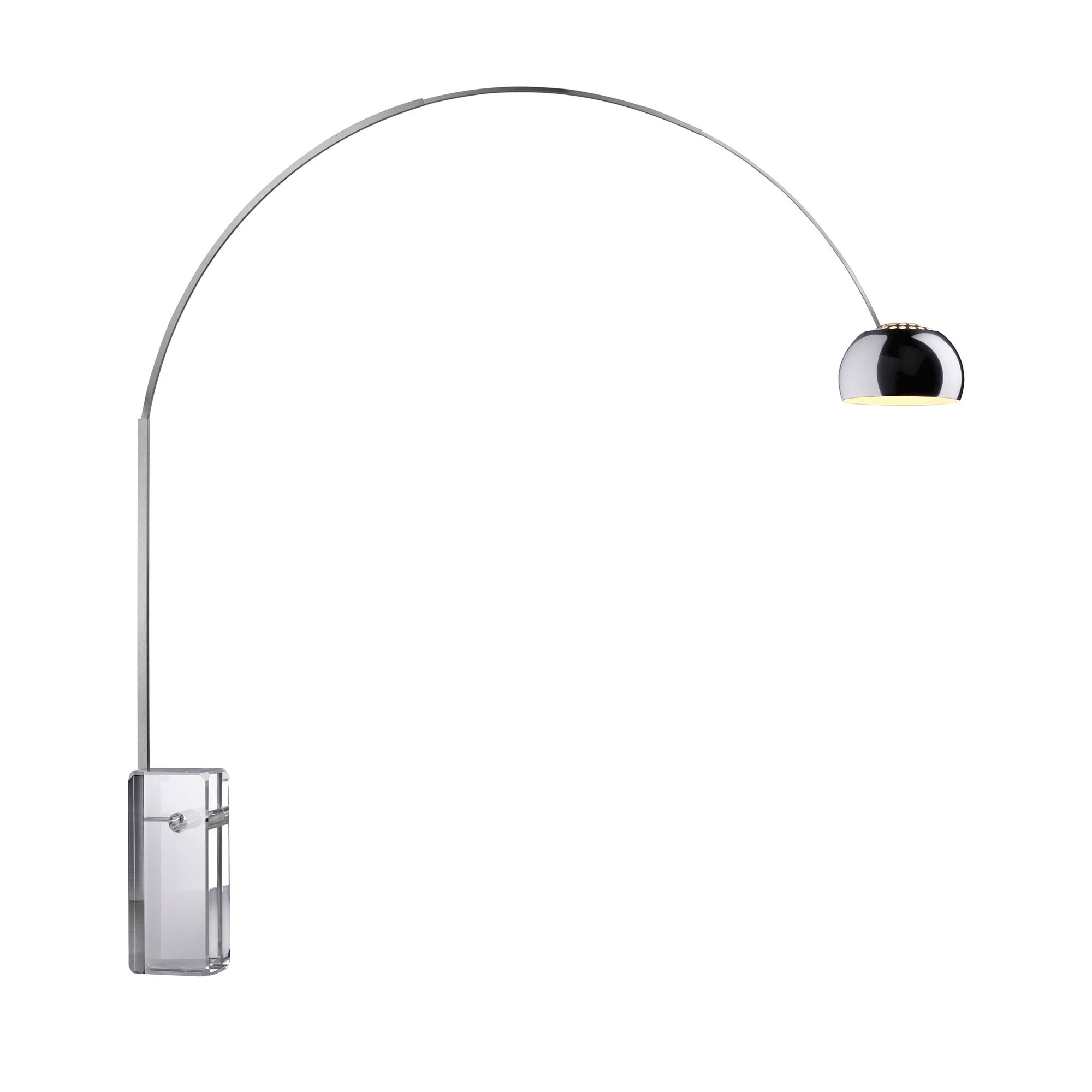 Flos Arco K Stehlampe Glas Limited Edition