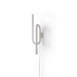 Foscarini Tobia Wandlampe Weiß mit Leitung