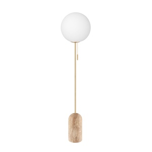 Globen Lighting Torrano Stehlampe Beige Travertin