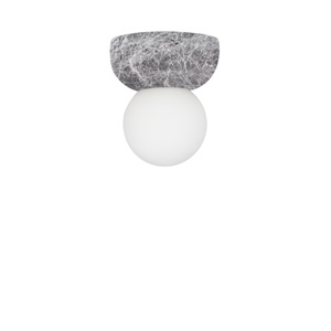 Globen Lighting Torrano 13 Wand-/ Deckenleuchte Grau Marmor