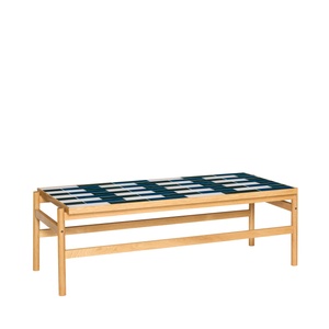 Hübsch Motif Couchtisch Schwarz/Natur/ Weiß