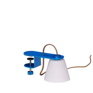 Hübsch Lure Wandlampe Metallic Blau