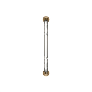 Lee Broom Crystal Tube Wandleuchte Messing