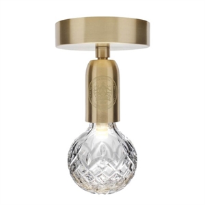 Lee Broom Crystal Bulb Deckenleuchte Transparent/Messing