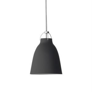 Fritz Hansen Caravaggio Pendelleuchte P1 Matt Schwarz