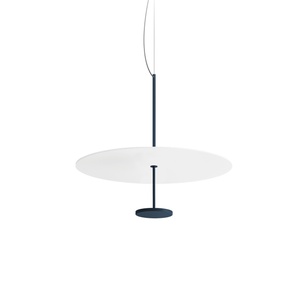 Linea Light Stilo_P Pendelleuchte Ø54 Stahlblau