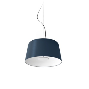 Linea Light Delfi_P Pendelleuchte Ø45 Stahlblau