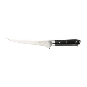 Mareld Europäisches Filetiermesser 19 cm Schwarz