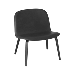 Muuto Visu Sessel M. Lampensockel Polster Steelcut 190/Schwarz