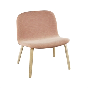 Muuto Visu Sessel M. Lampensockel Polster Steelcut Trio 515/Eiche