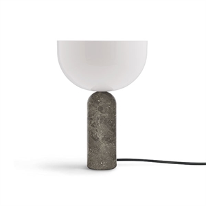NEW WORKS Kizu Tischlampe Grau Marmor Klein