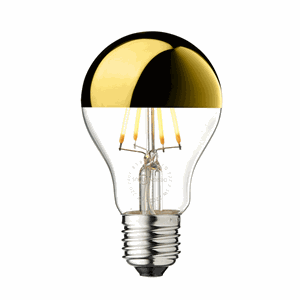 Design By Us Arbitrary Birne XL E27 LED 3.5W Gold