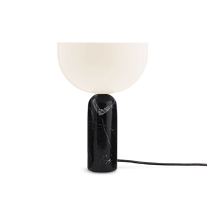 NEW WORKS Kizu Tischlampe Schwarz Marmor Klein