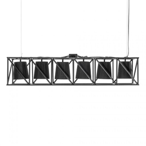Seletti Multilamp Pendelleuchte Schwarz