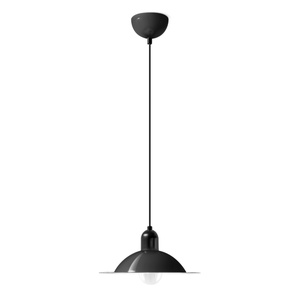 Stilnovo Lampiatta Pendelleuchte Klein Weiß/ Schwarz