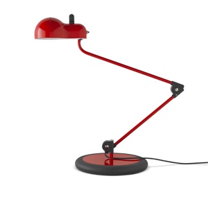 Stilnovo Topo Lumetto Tischlampe Rot