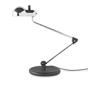 Stilnovo Topo Lumetto Tischlampe Chrom