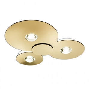 Lodes Bugia PL3 Deckenleuchte Gold