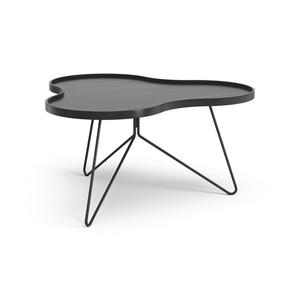 Swedese Flower Mono Couchtisch 90x84 Schwarz