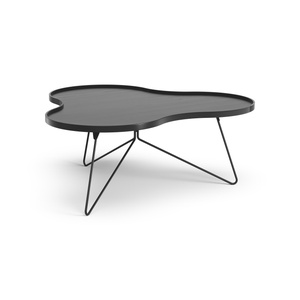 Swedese Flower Mono Couchtisch 114x107 Schwarz