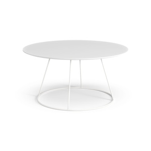 Swedese Breeze Couchtisch Ø80 Weiß