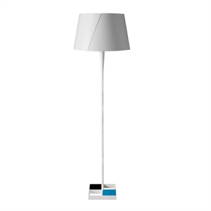 TATO De-Lux D4 Stehlampe Blau & Matt Weiß