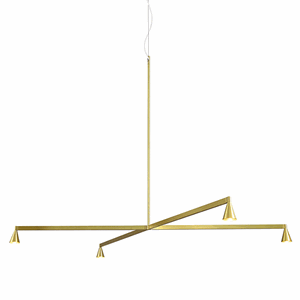 Trizo 21 Austere Chandelier X 50 Messing