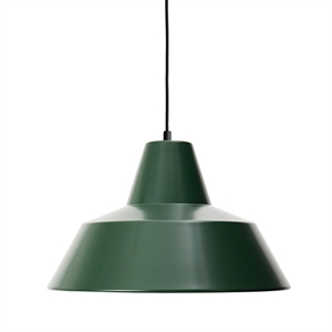 Made By Hand Werkstattlampe Pendel Racing Green W4