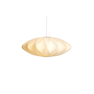 HAY Nelson Saucer Crisscross Bubble Pendelleuchte , Mittelgroß, Cremefarben